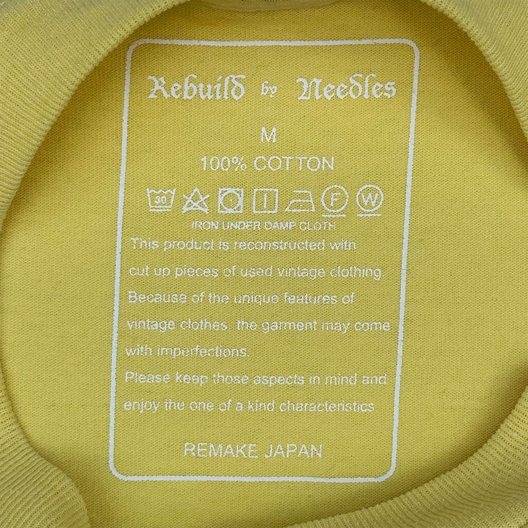 Needles 7 Cuts College T-Shirt Rebuild Size US M / EU 48-50 / 2 - 4 Thumbnail