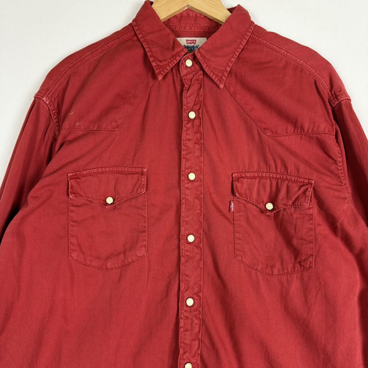 Levi's Levi’s Red Tab Pearl Snap Button Western Shirt Size US L / EU 52-54 / 3 - 4 Thumbnail