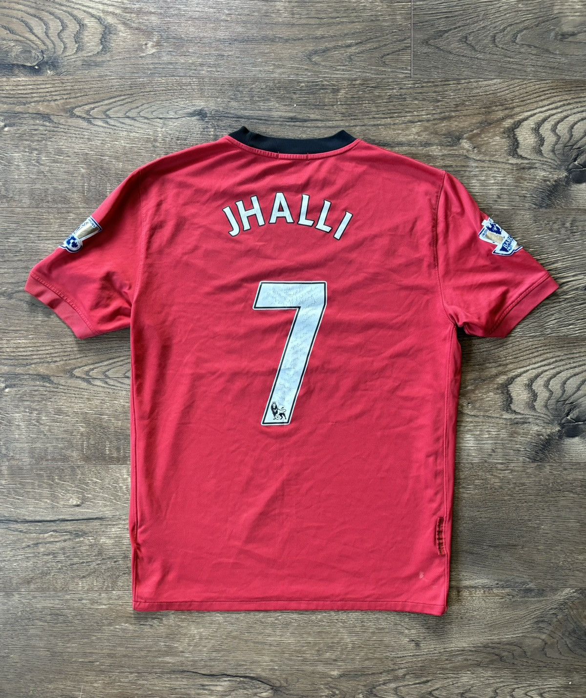 Nike × Vintage MANCHESTER UNITED 2009-2010 HOME SHIRT JERSEY NIKE Number 7 Size US L / EU 52-54 / 3 - 8 Thumbnail