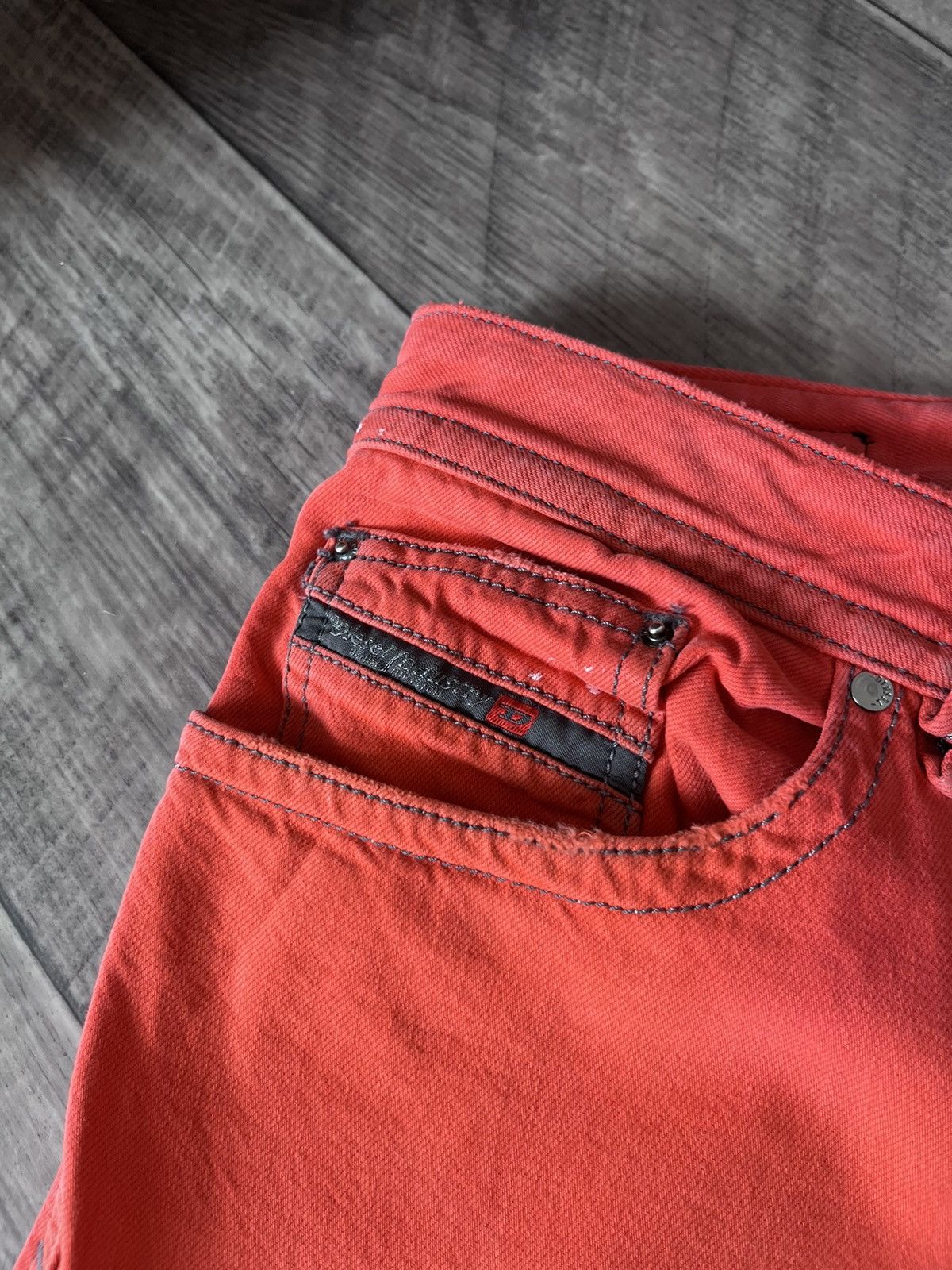Diesel Rare Diesel D.N.A. S/S 2016 THAVAR Slim Skinny Distressed Size US 33 - 20 Thumbnail