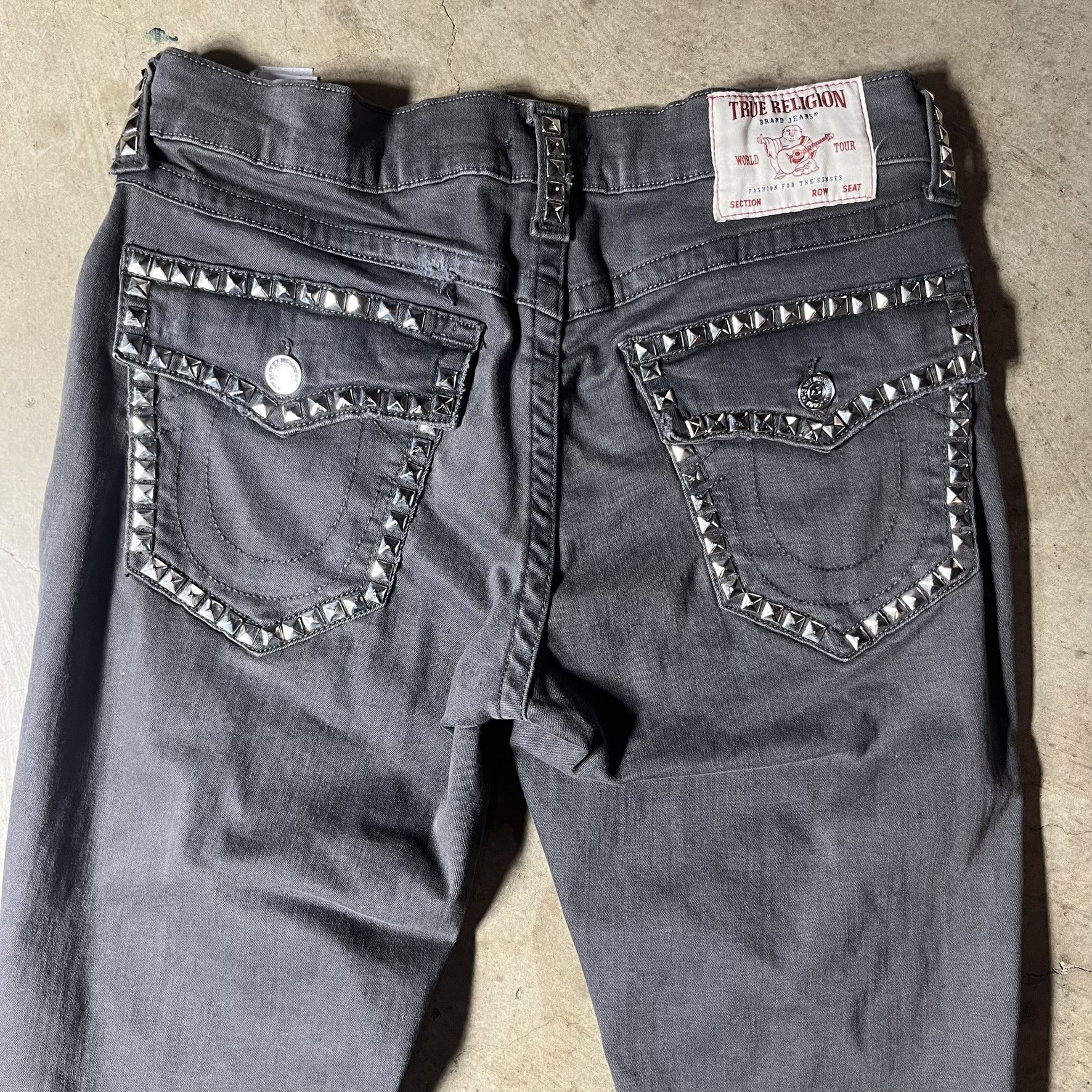 True Religion True Religion Studded Flap Denim Size US 31 - 1 Thumbnail