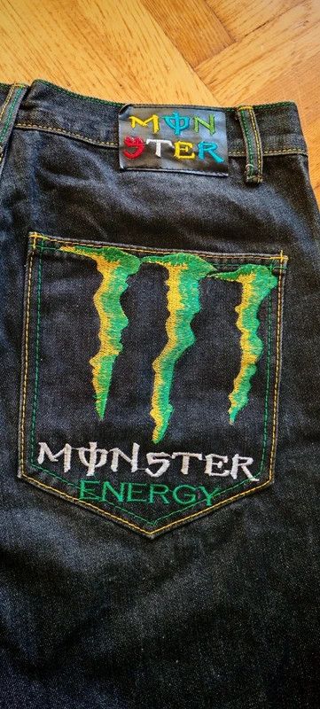 DC Monster energy vintage shorts 10s y2k high fashion Size US 34 / EU 50 - 4 Thumbnail