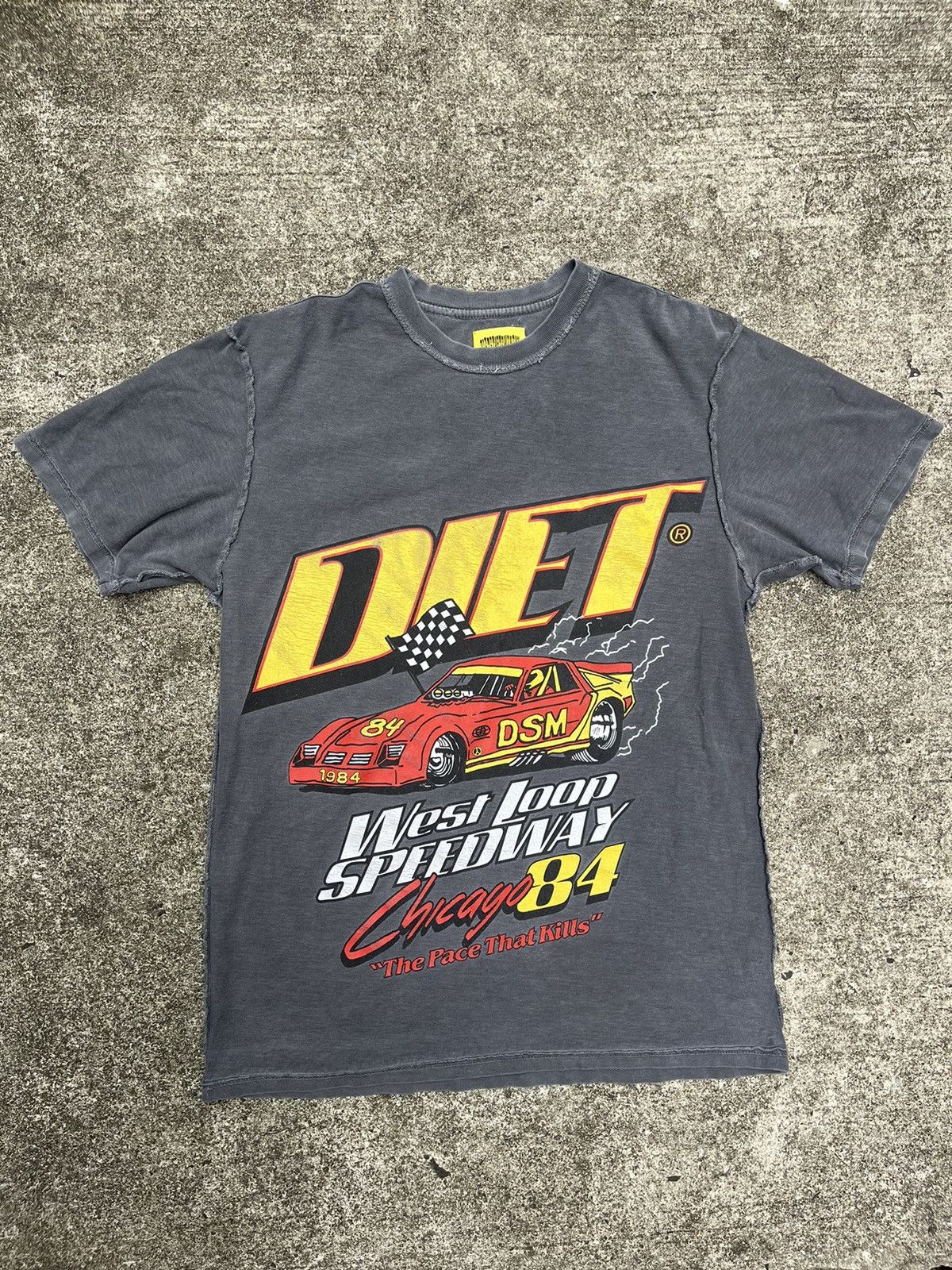 Diet Starts Monday Diet Starts Monday Speedway Racing Tee Size US S / EU 44-46 / 1 - 1 Thumbnail