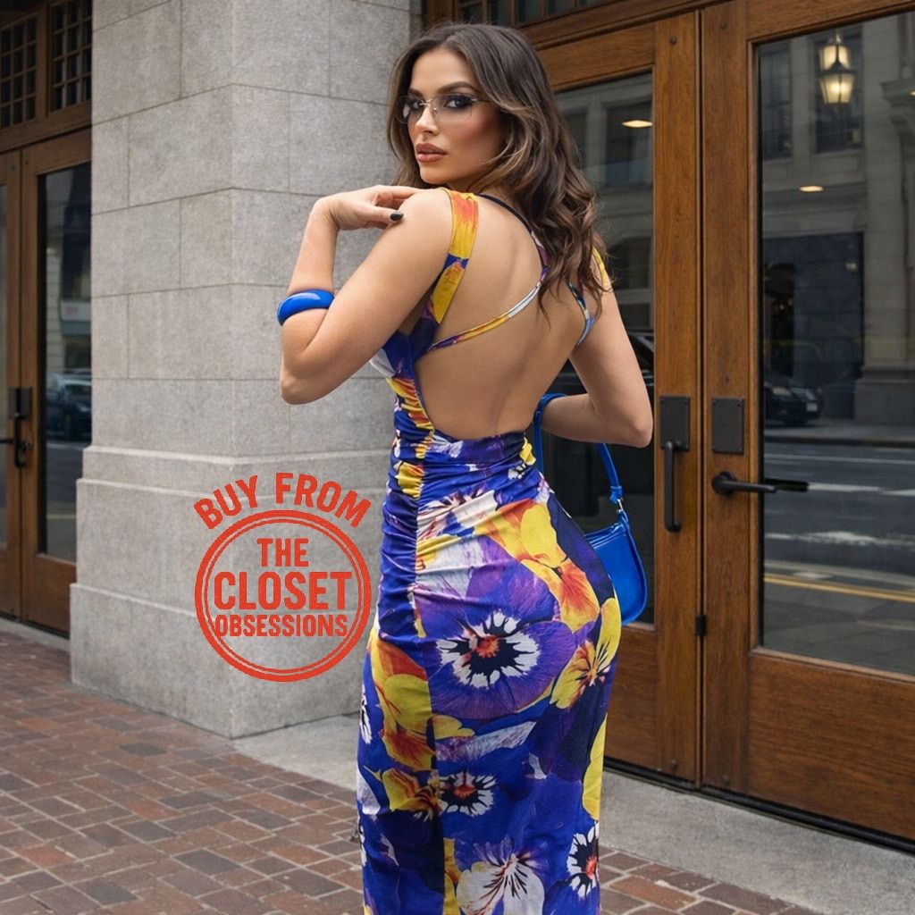 ZARA BLOGGER FAVE!!! Floral Print Midi Dress NWT LAST ONE!!!