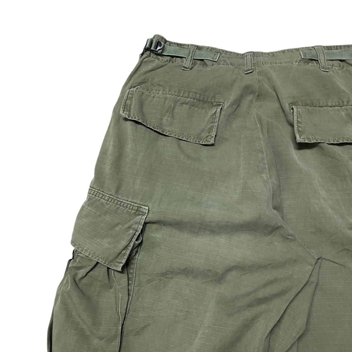 Vintage Vintage 60s Vietnam War Ripstop Poplin Trouser OG-107 Size US 30 / EU 46 - 10 Thumbnail