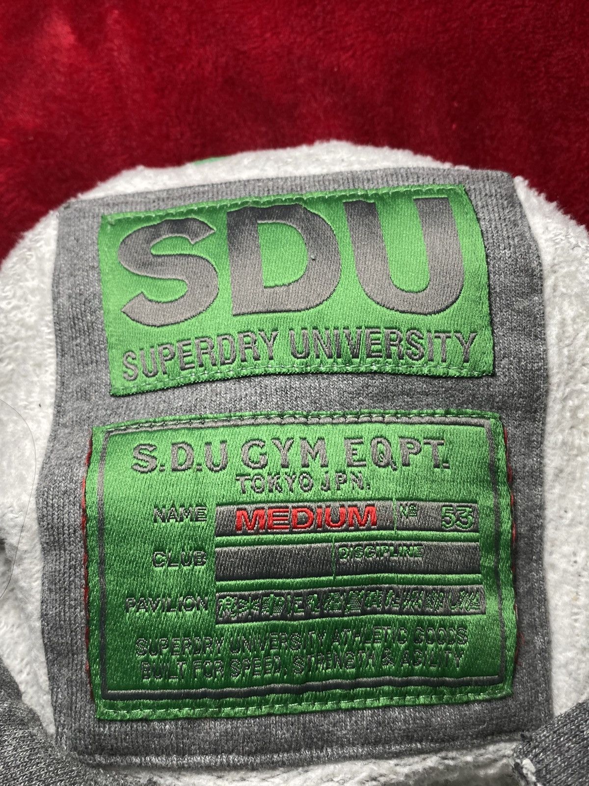 Japanese Brand × Superdry SDU UNIVERSITY Size US M / EU 48-50 / 2 - 5 Thumbnail