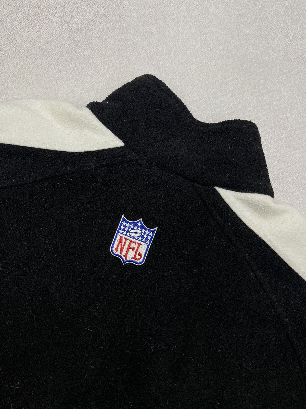 Reebok Vintage Reebok NFL Steelers Pro Line Fleece Jacket Black Y2K Size US XL / EU 56 / 4 - 10 Thumbnail