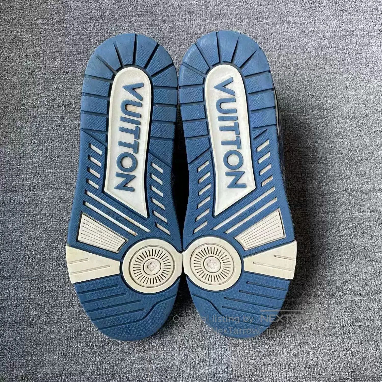 Louis Vuitton louis vuitton denim trainer low. Size US 10.5 / EU 43-44 - 7 Thumbnail