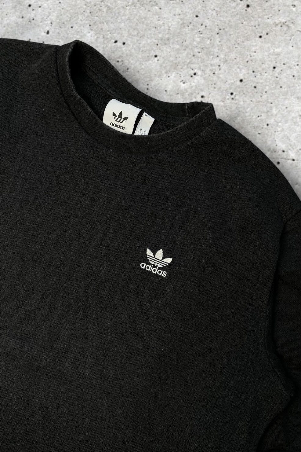 Adidas Adidas Vintage Sweater Black, Schwarz Pullover Hoodie Men‘s Size US L / EU 52-54 / 3 - 2 Thumbnail