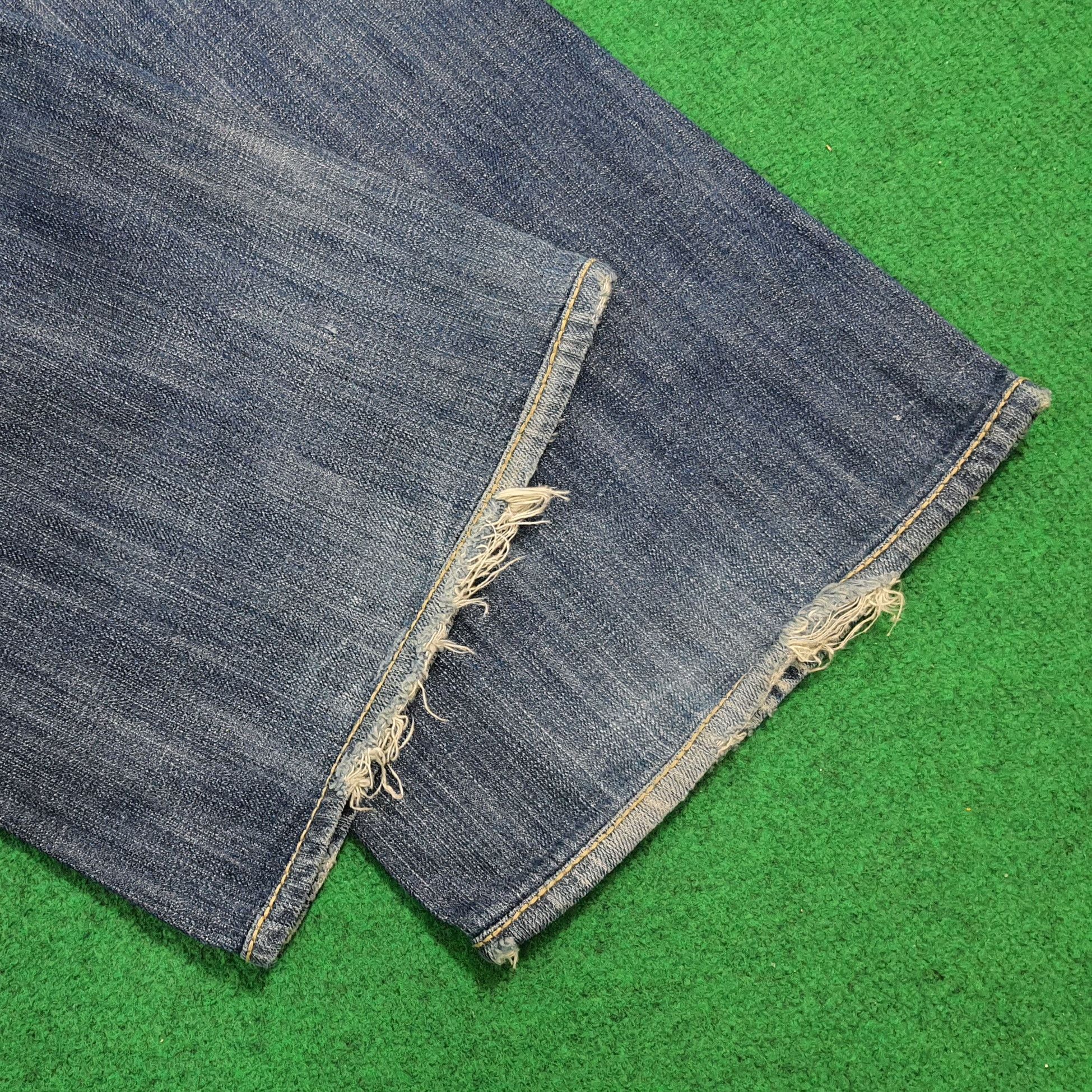 True Religion Vintage True Religion Jeans Blue Baggy Bootcut C280N28 Size US 33 - 5 Thumbnail