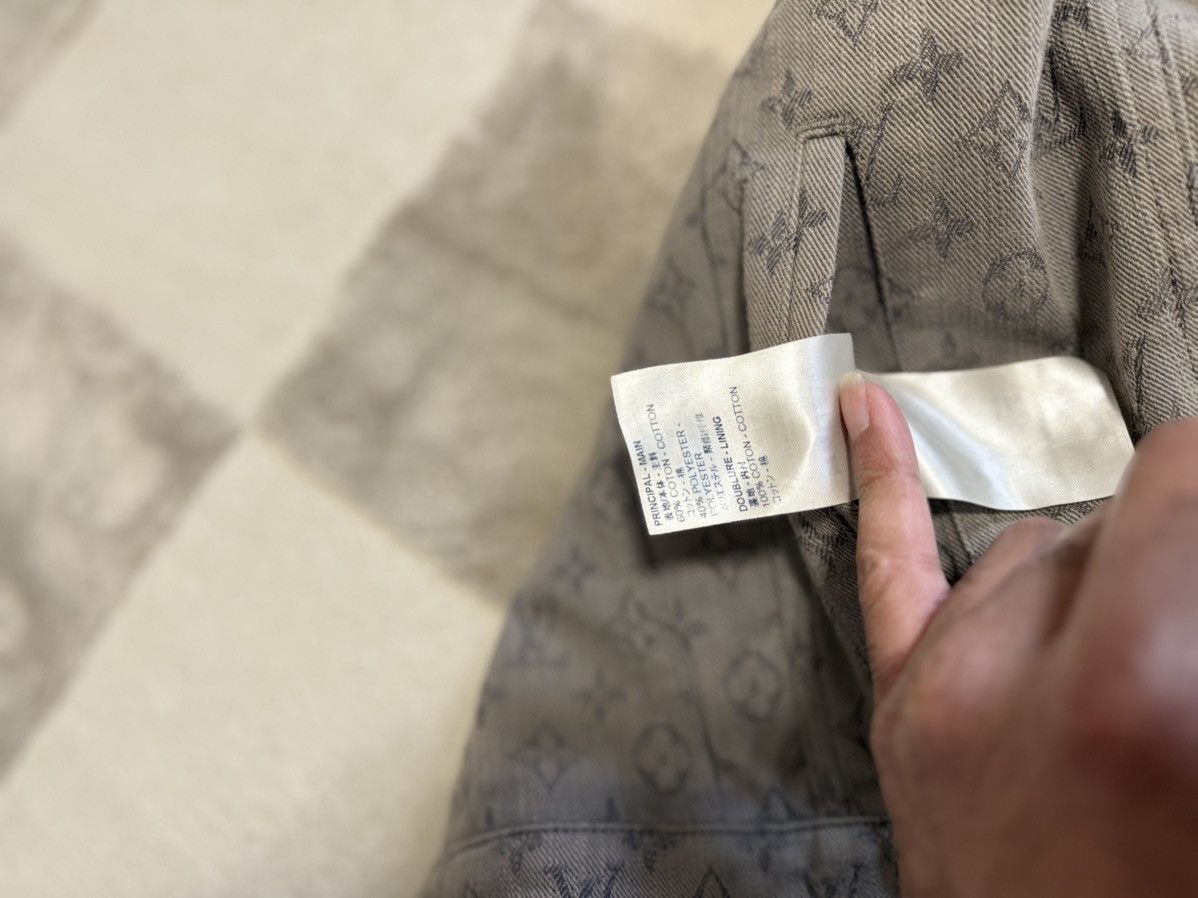 Louis Vuitton Louis Vuitton Monogram Grey Denim Trucker Jacket Size US M / EU 48-50 / 2 - 5 Thumbnail