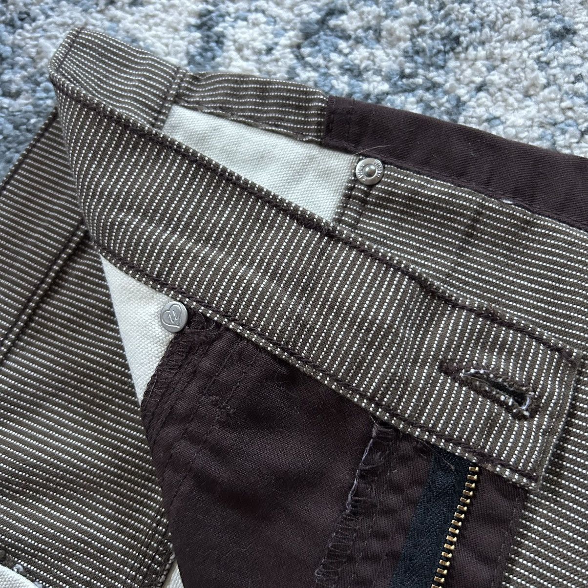 Other REViCE LA PATCHWORK COLOR BLOCK DUCK CANVAS FLARED BOOTCUT Size 29" - 20 Thumbnail