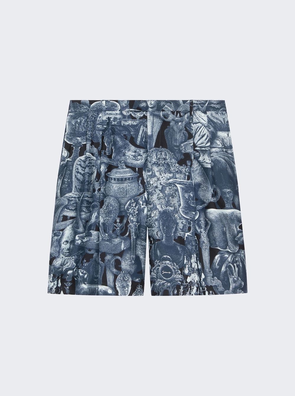 Givenchy o1mle0426 Bermuda Shorts in Blue Size US 36 / EU 52 - 1 Thumbnail
