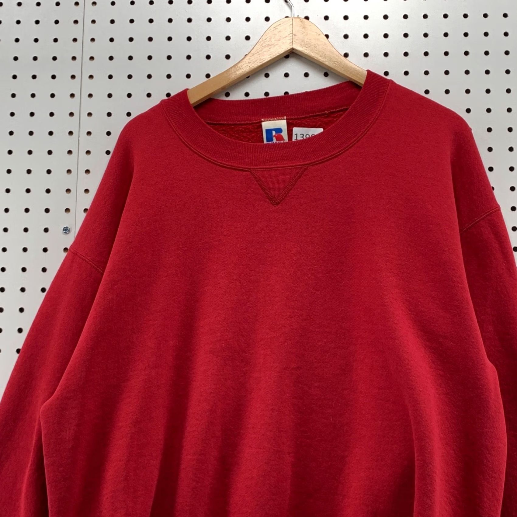 Russell Athletic VINTAGE Russell Athletic Sweatshirt Mens Large Tall LT Red Fleece Crewneck Sports 90s Men Größen? Size US L / EU 52-54 / 3 - 4 Thumbnail