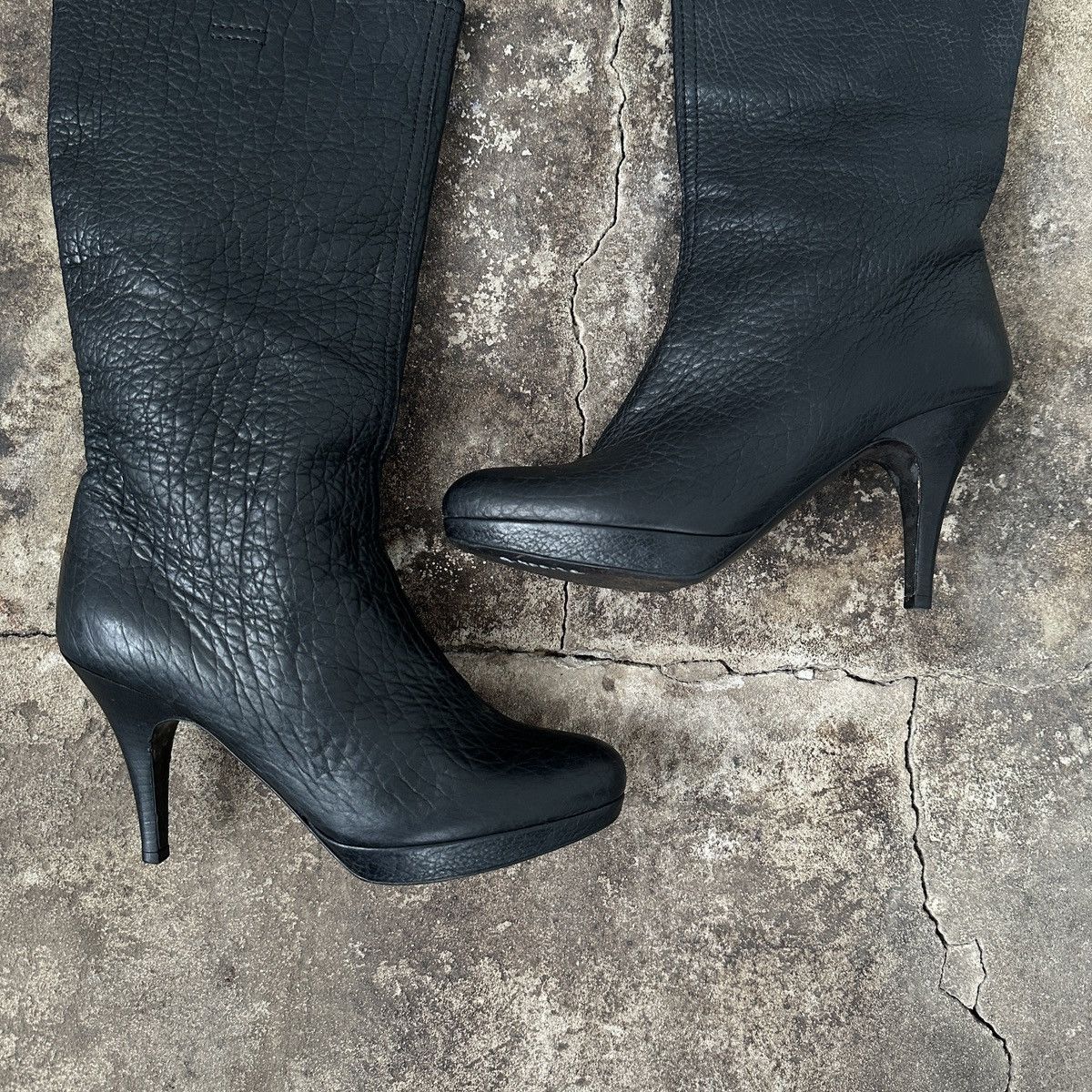 Miu Miu Miu Miu Platform Heels Boots Size US 7.5 / IT 37.5 - 10 Thumbnail