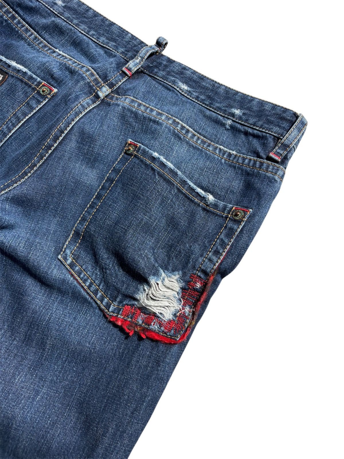 Dsquared2 Dsquared2 Jeans Distressed Vintage Japanese Style Y2K Size US 32 / EU 48 - 9 Thumbnail