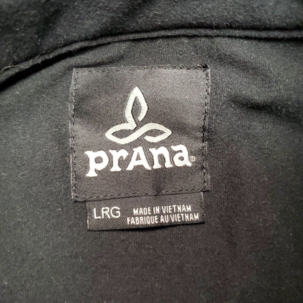 Prana VINTAGE Prana Sweater Mens L Charcoal 1/4 Snap Wool Blend Pullover Long Sleeve Warm Size US L / EU 52-54 / 3 - 5 Thumbnail