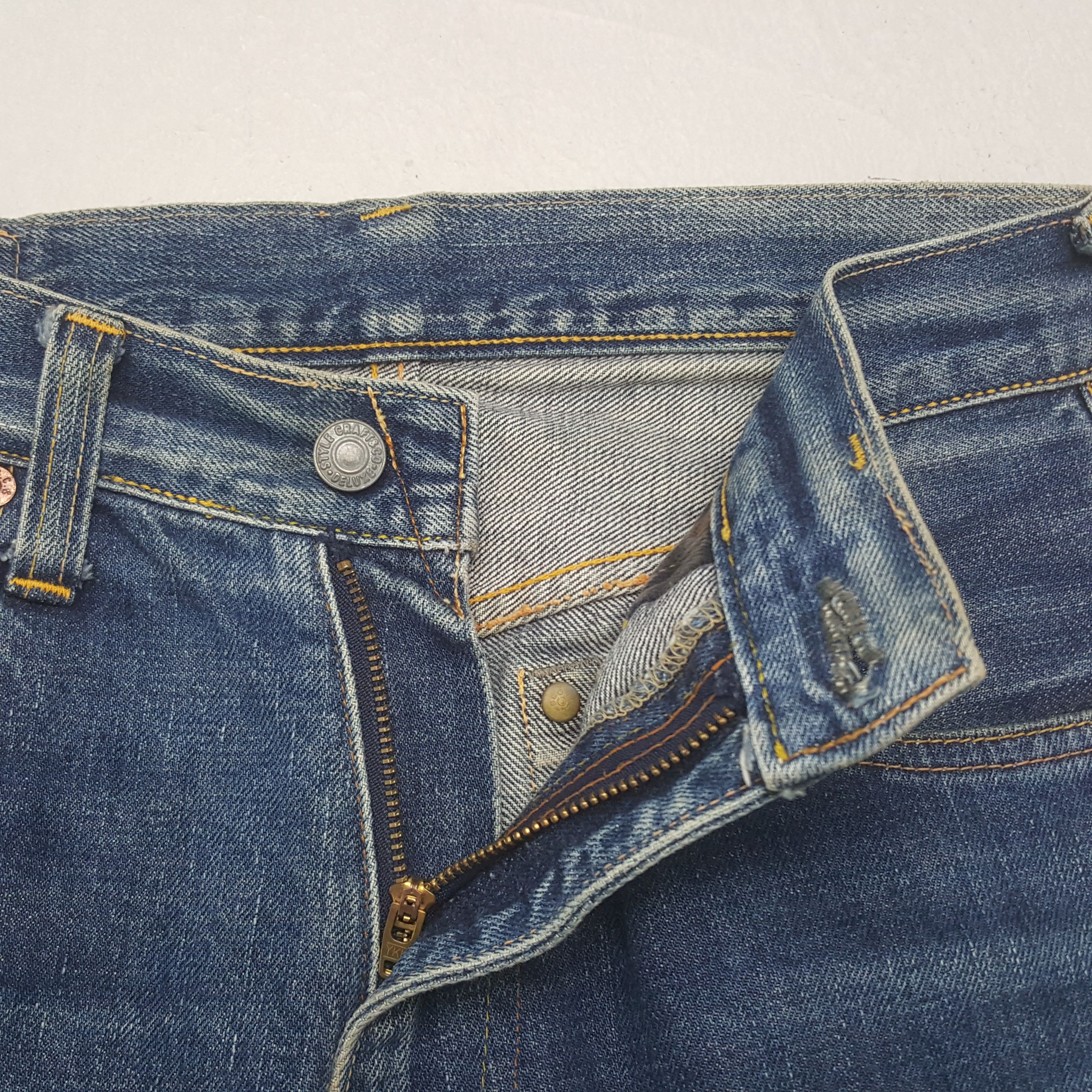Evisu Vintage Evisu Selvedge Dowluck Custom Daicock Denim Jeans Size US 28 / EU 44 - 13 Thumbnail