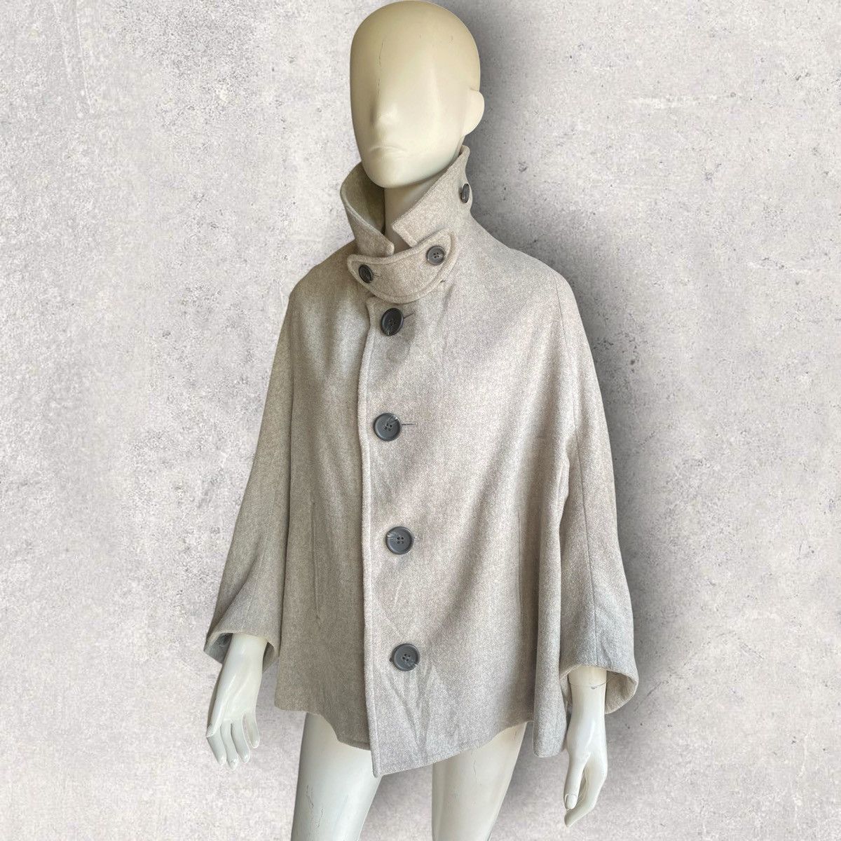 Yohji Yamamoto Y’s Airy Mosser Coat Size M / US 6-8 / IT 42-44 - 4 Thumbnail