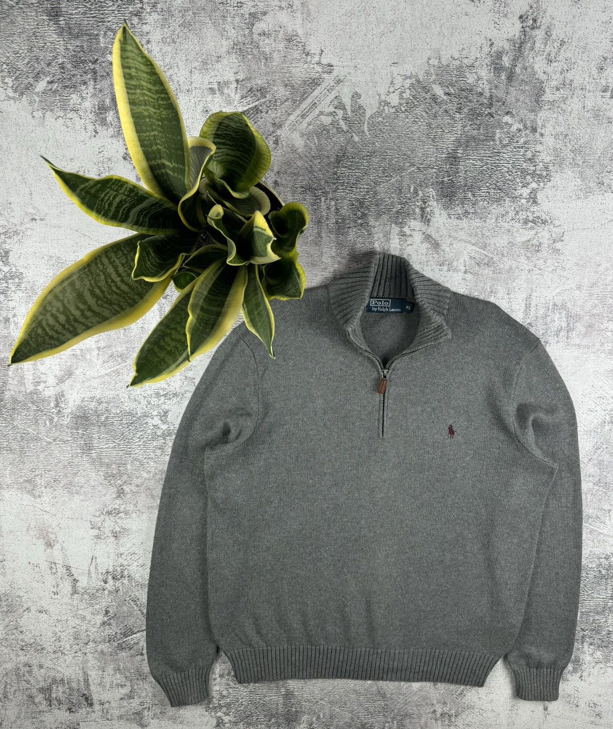Polo Ralph Lauren Polo Ralph Lauren Knited Old Money 1/3 Zip Sweater Pullover Size US XL / EU 56 / 4 - 1 Thumbnail