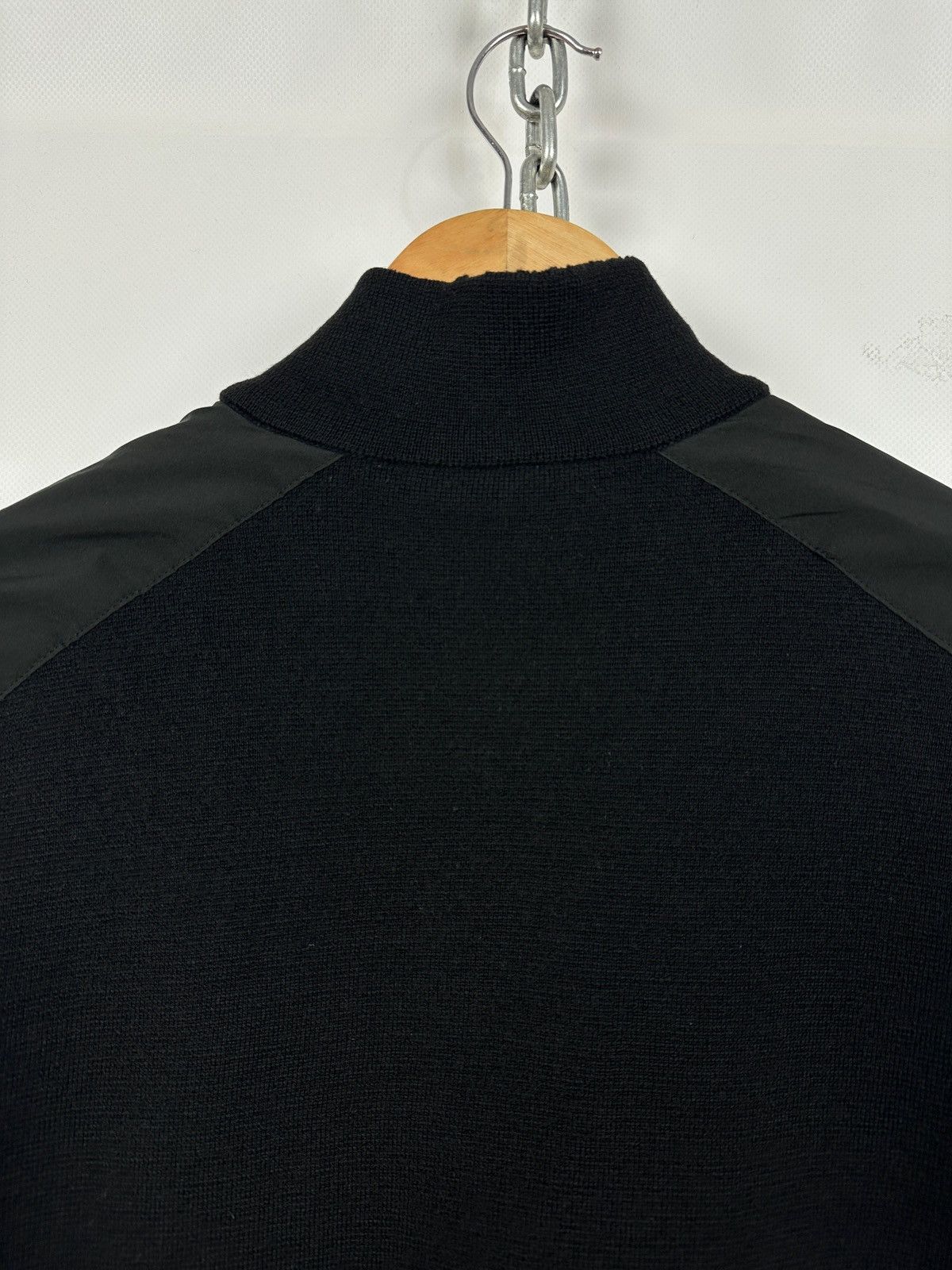 Prada Prada Red Tab Wool/Nylon Technical Knit Full Zip Jacket Size US M / EU 48-50 / 2 - 17 Thumbnail