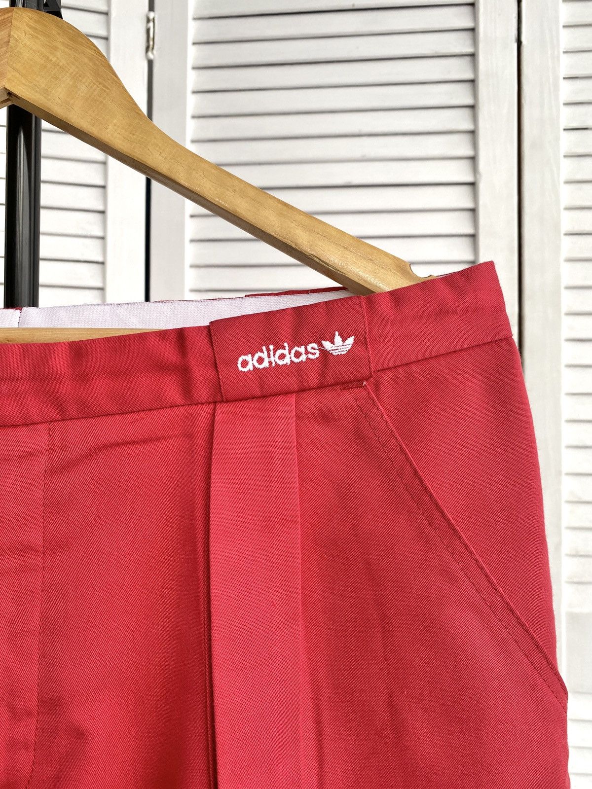 Adidas × Vintage Vintage 90s Adidas Tennis Shorts West Gearmany Cotton Size US 34 / EU 50 - 4 Thumbnail