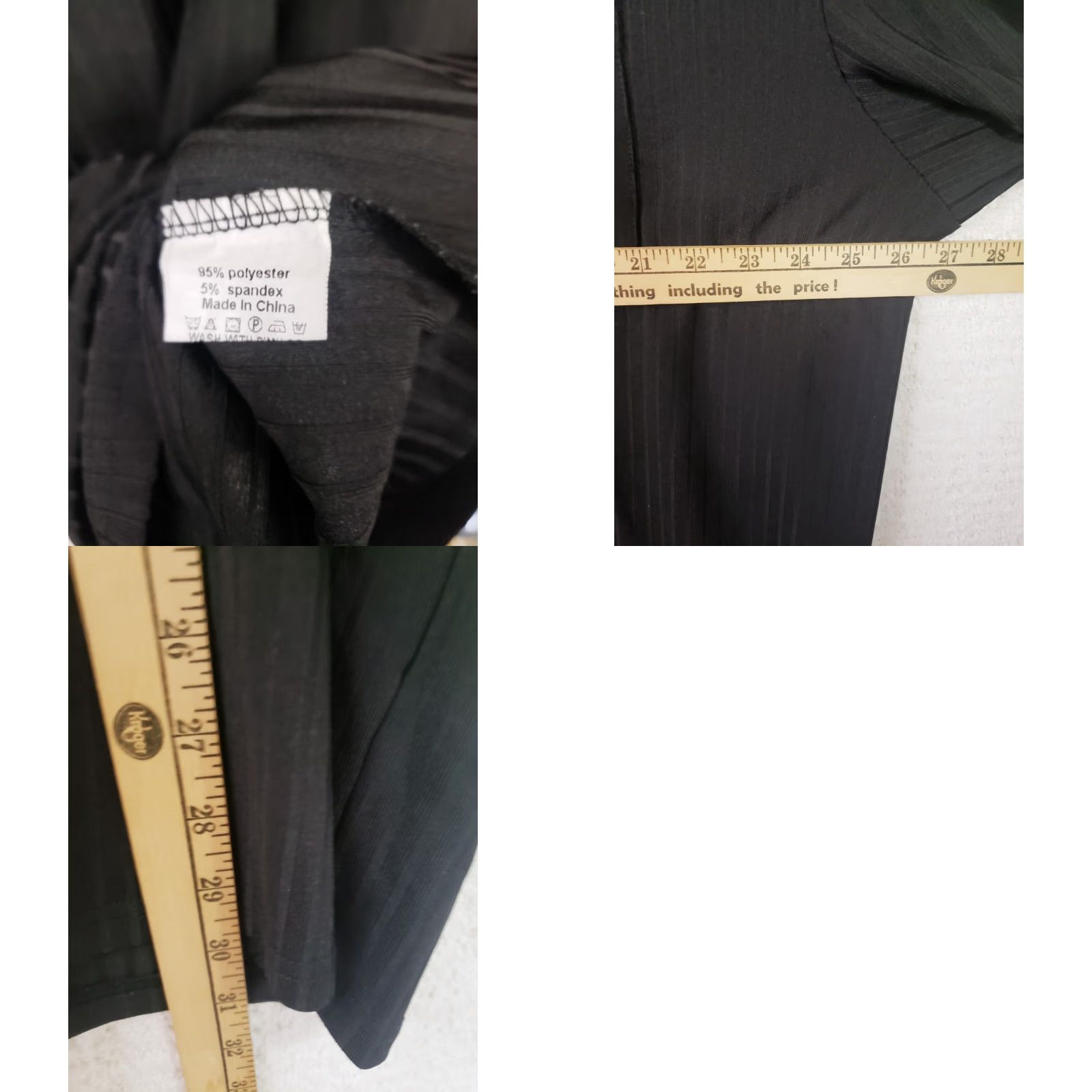Vintage Incerun Shirt Men 3XL Ribknit Pocket Tee Black Short Sleeve Crew Neck Casual Comfort Shirt Tee Size US XXL / EU 58 / 5 - 8 Thumbnail