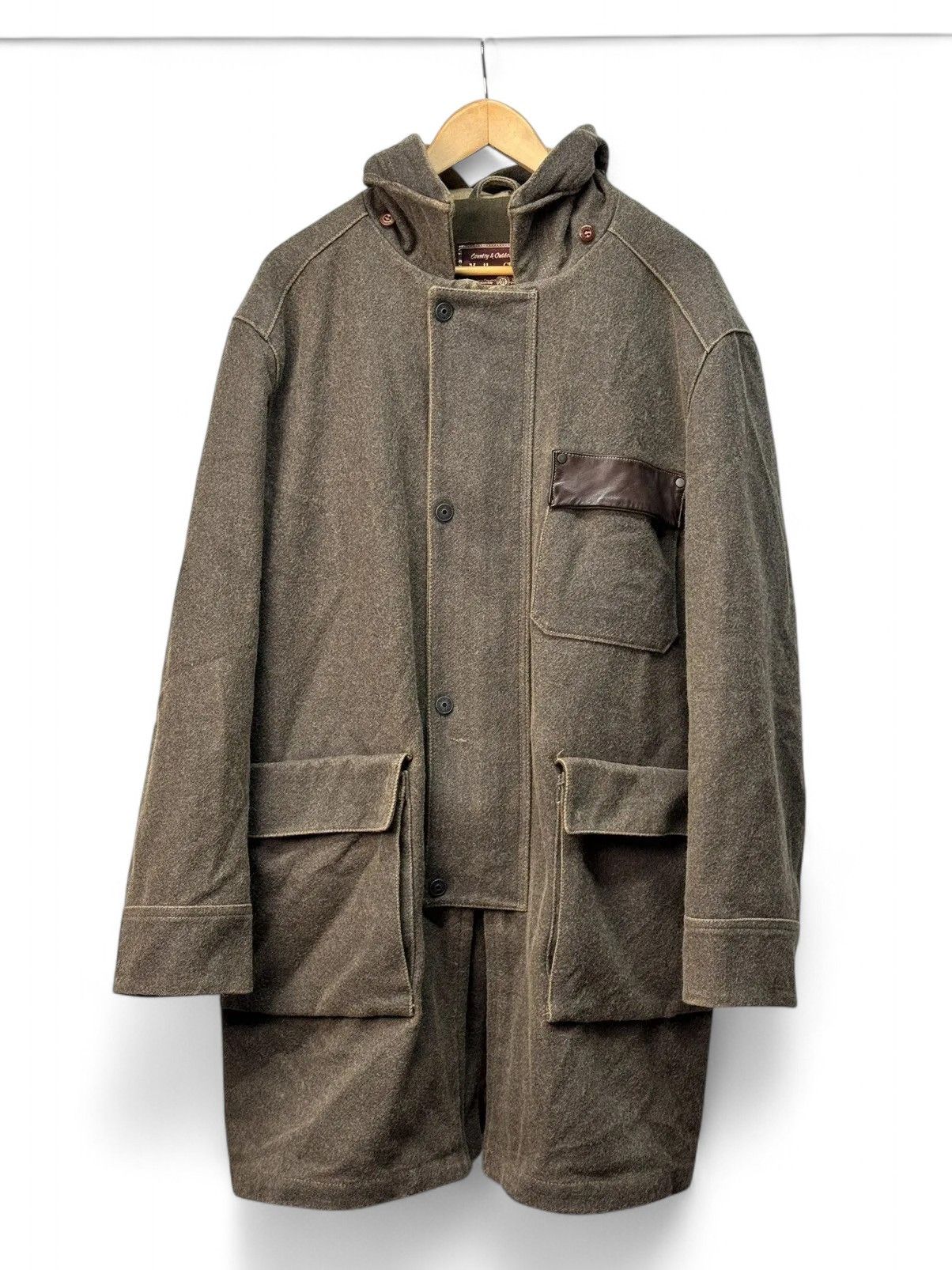 14th Addiction Marlboro Classics Brown Jacket Vintage Italian Craftsmanship Size US XL / EU 56 / 4 - 1 Thumbnail