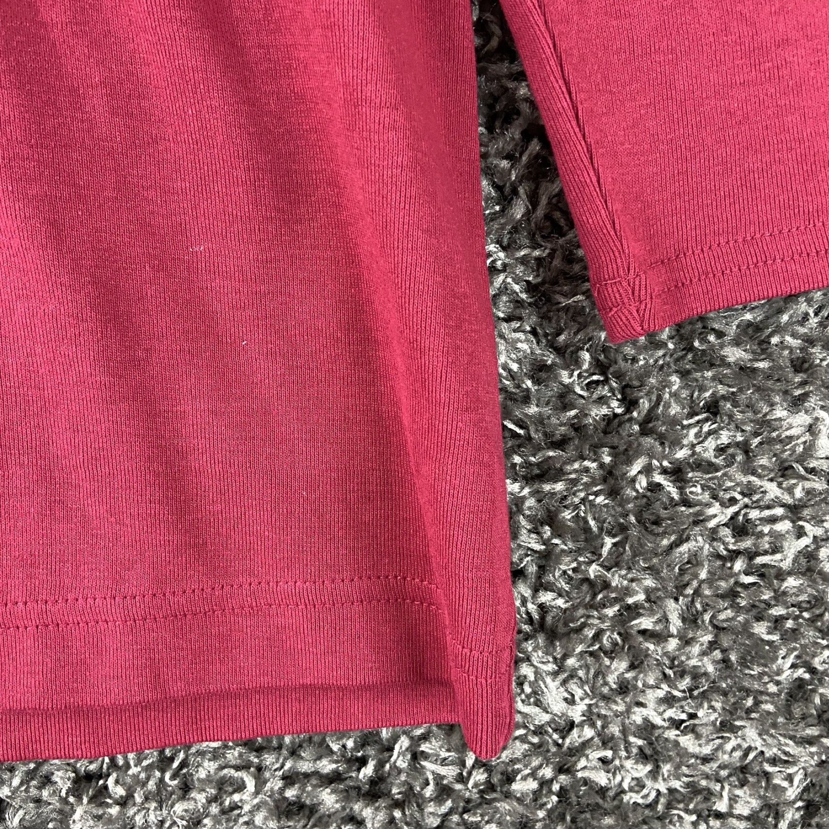 Banana Republic Banana Republic Blouse Women L Red Long Sleeve Size L / US 10 / IT 46 - 2 Thumbnail