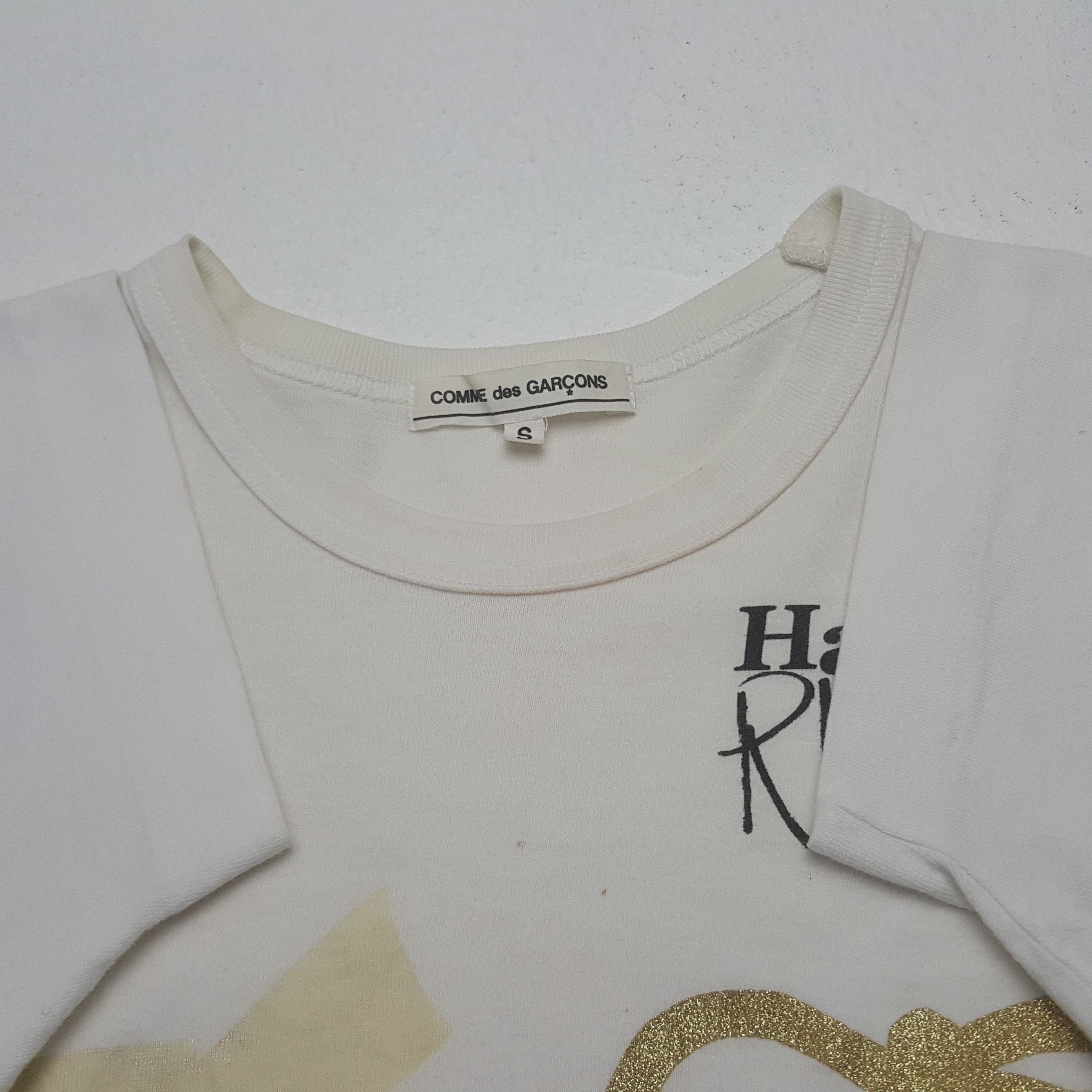 Comme des Garcons Vintage Comme des Garcons Rare Designer Tshirt C319N44 Size US XS / EU 42 / 0 - 4 Thumbnail