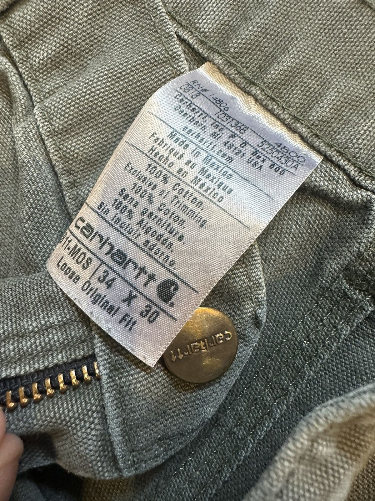 Carhartt Carhartt work pants Size US 34 / EU 50 - 2 Thumbnail