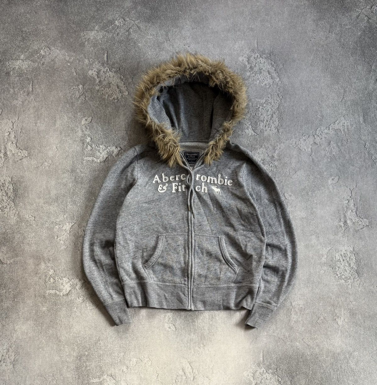 Abercrombie & Fitch Abercrombie & Fitch Y2K Fur Faux hoodie if six was nine LGB Size L / US 10 / IT 46 - 1 Thumbnail