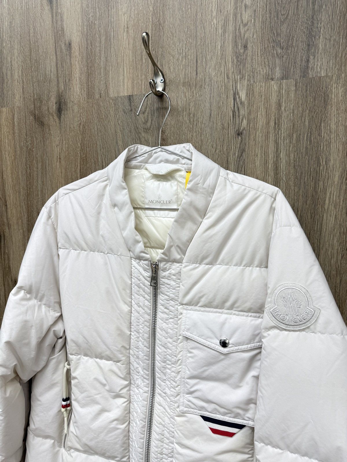Moncler Moncler Genius White Jacket Size US M / EU 48-50 / 2 - 2 Thumbnail