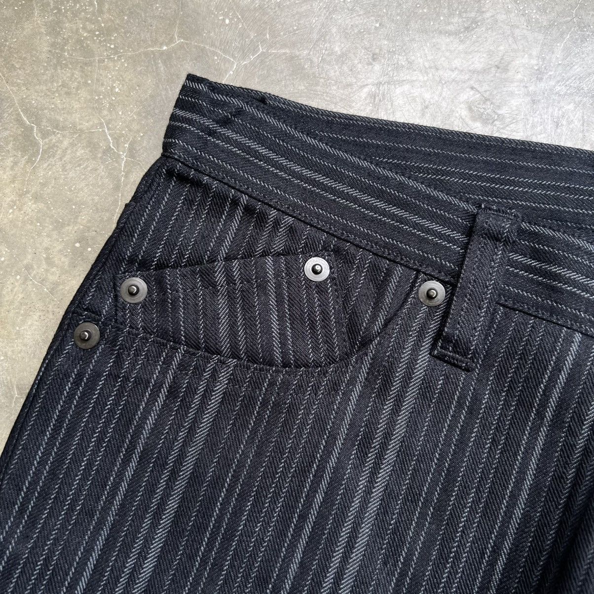 Hysteric Glamour 2000s Comme Ca Hysteric Style Stripe Jeans Size US 30 / EU 46 - 7 Thumbnail