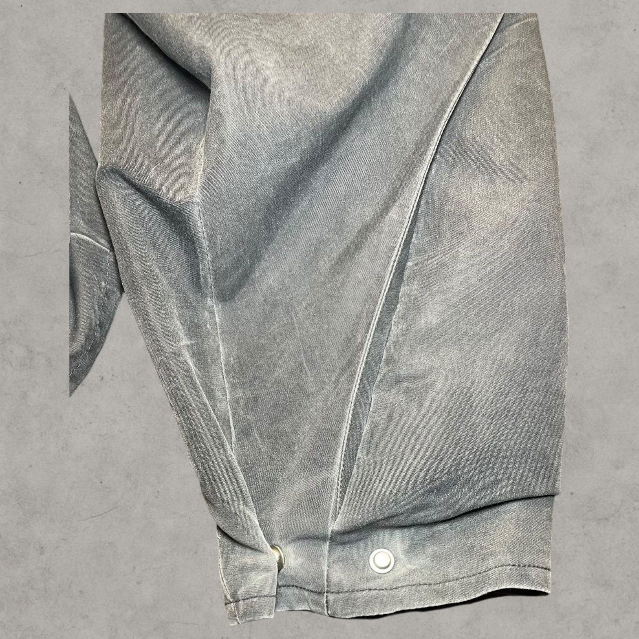 Heliot Emil SS26 Heliot Emil Crinis Oversized Gray Shell Jacket Sz 50 Size US M / EU 48-50 / 2 - 8 Thumbnail