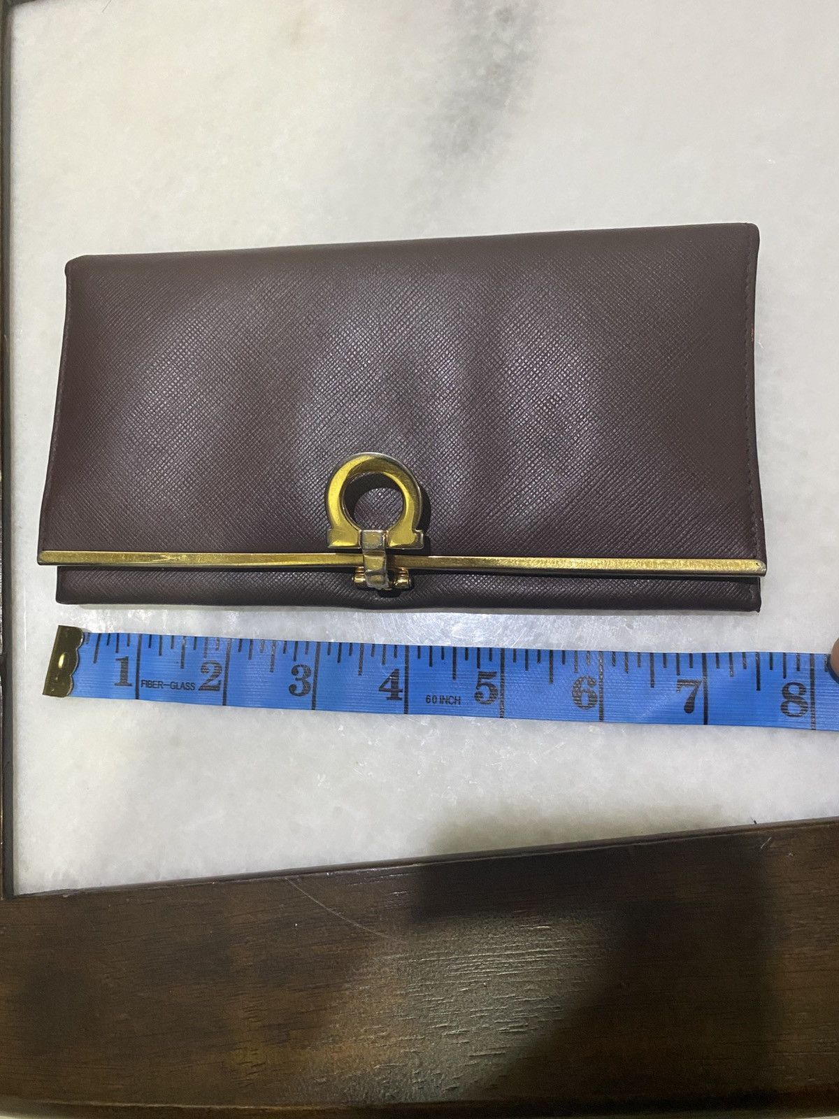 Salvatore Ferragamo Salvatore Ferragamo Leather Wallet Size ONE SIZE - 9 Thumbnail