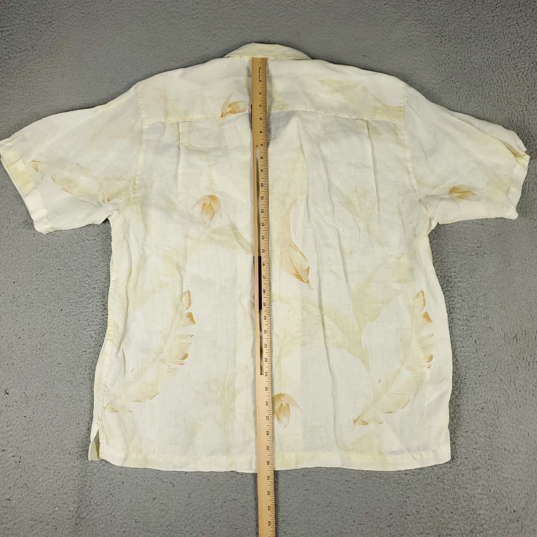 Tommy Bahama VINTAGE Tommy Bahama Men's Hawaiian Shirt 2XL Linen Short Sleeve Tropical Beach Casual Size US XXL / EU 58 / 5 - 5 Thumbnail