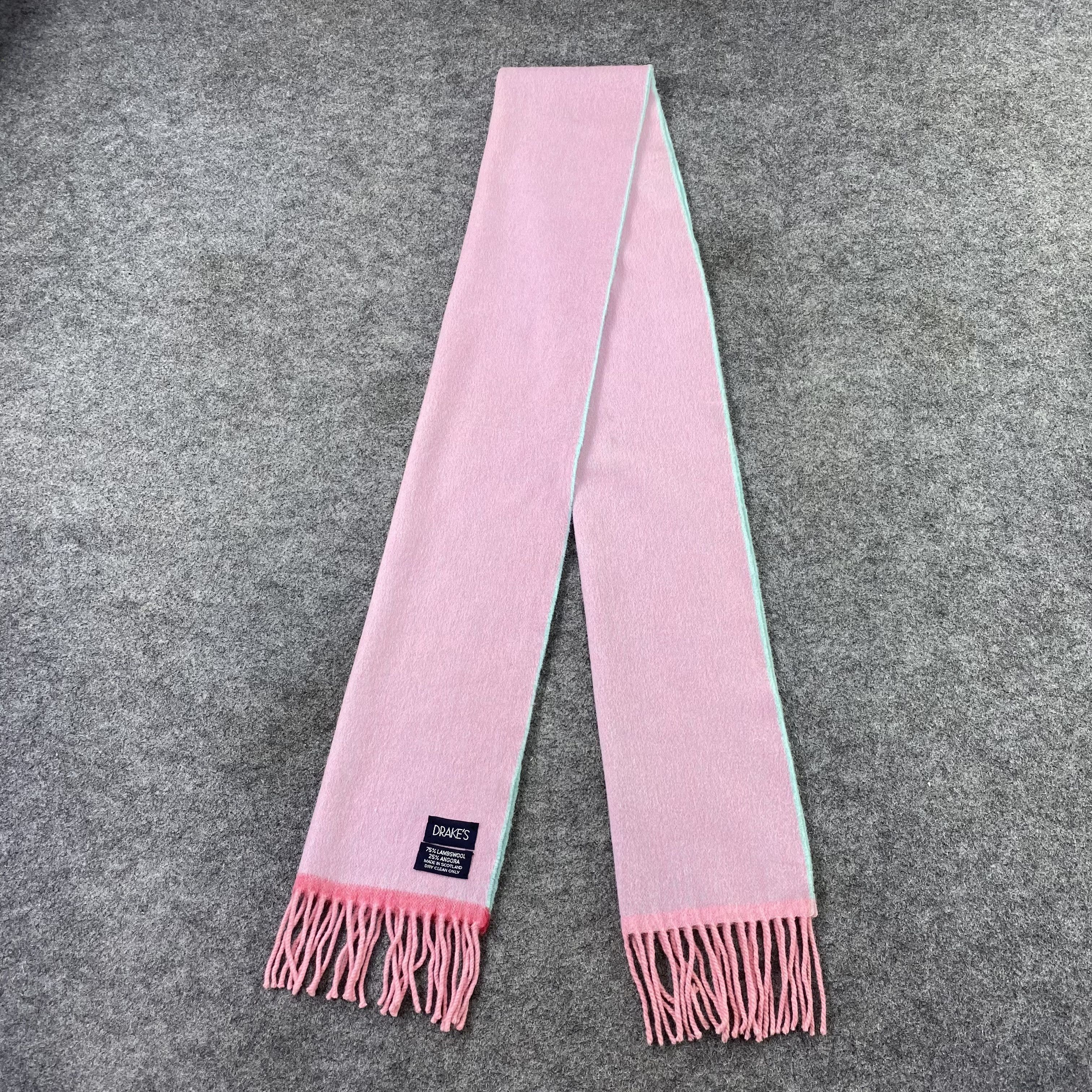 Drake's × Vintage Drake's Scarf / Muffler / Neckwear -T1559 Size ONE SIZE - 4 Thumbnail
