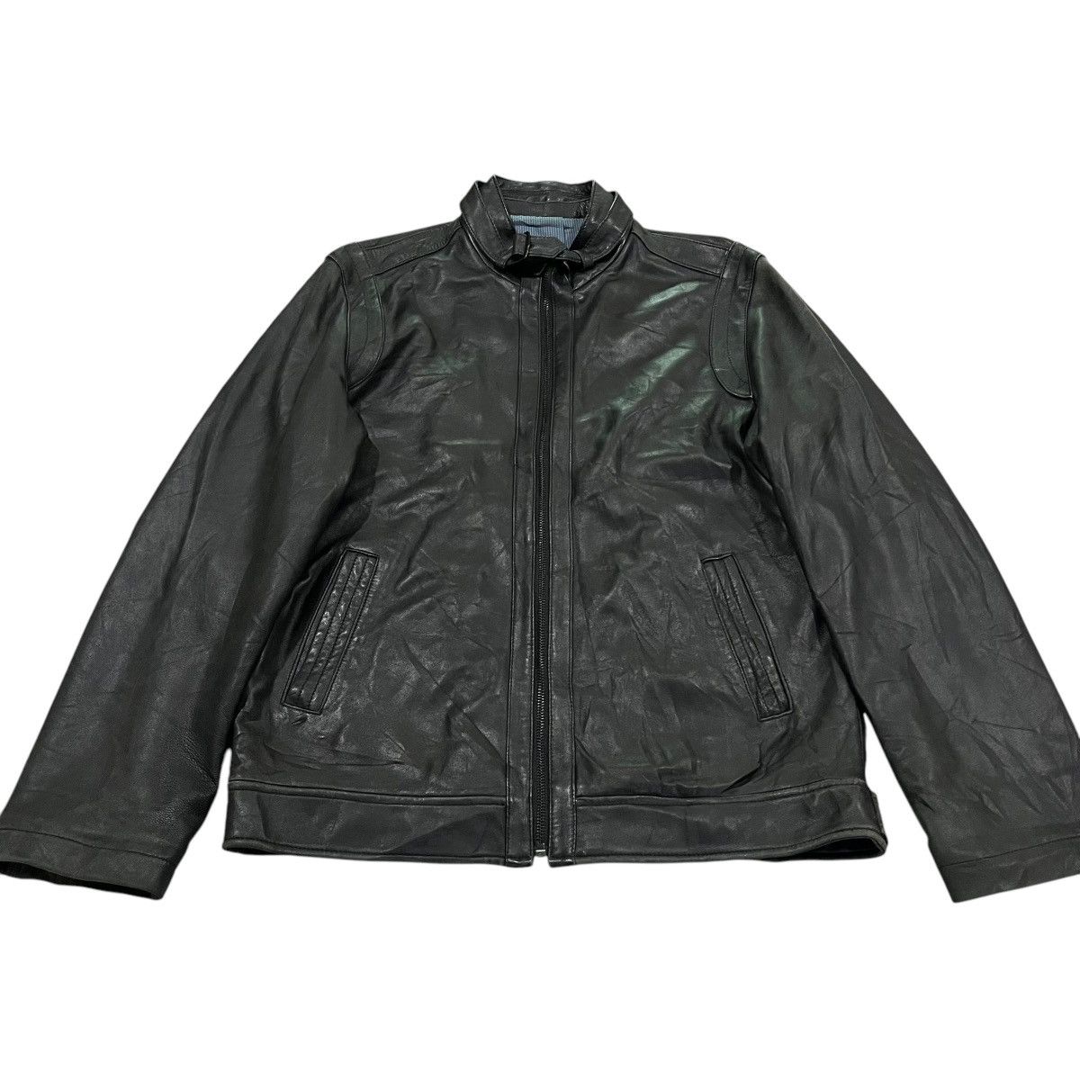 Genuine Leather JAPANESE BRAND LGB GOA STYLE LAMB’S LEATHER JACKET Size US M / EU 48-50 / 2 - 1 Thumbnail