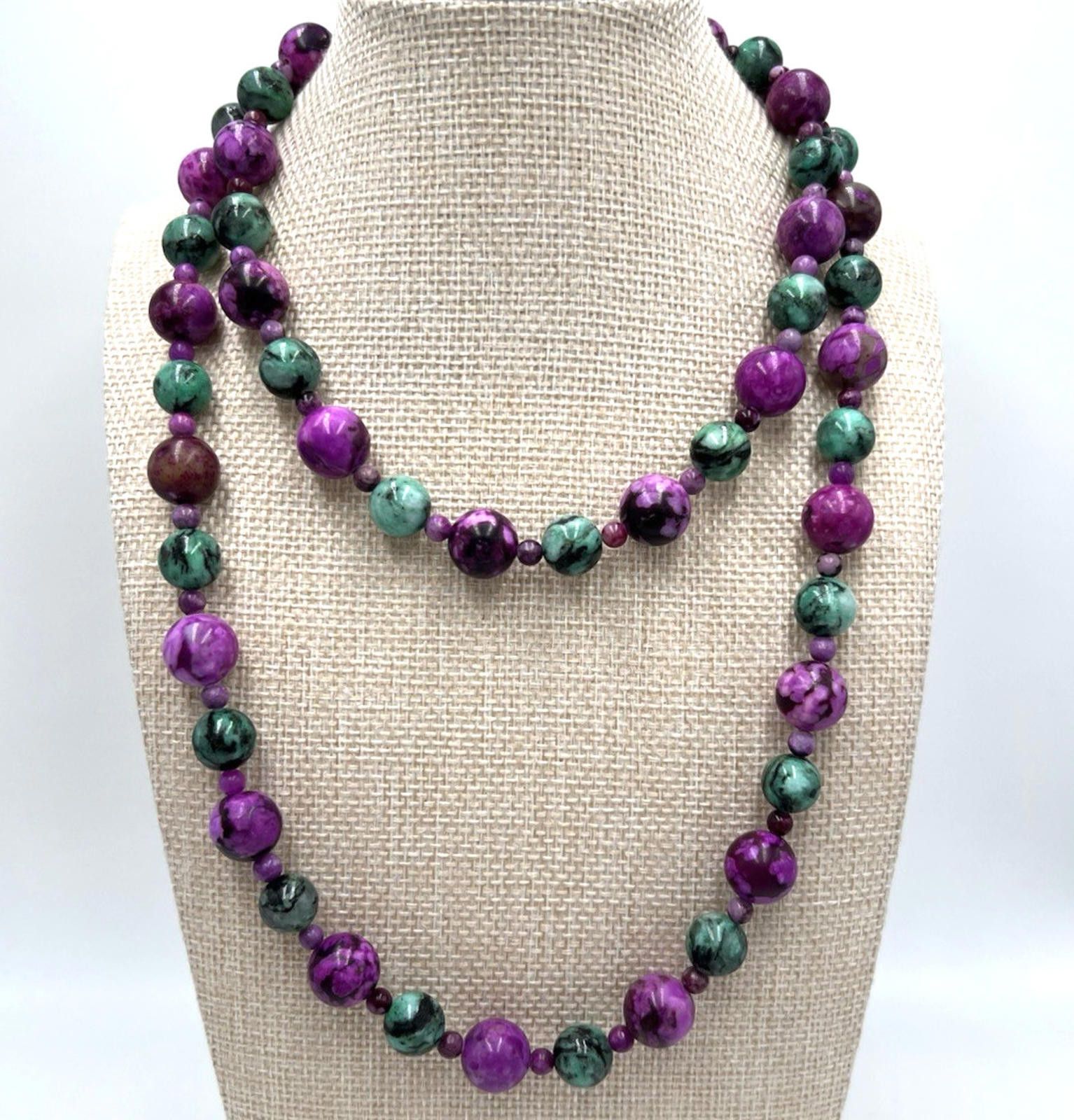 Other Jay King Green Pink Epidote Sterling Silver Necklace Size ONE SIZE - 1 Thumbnail