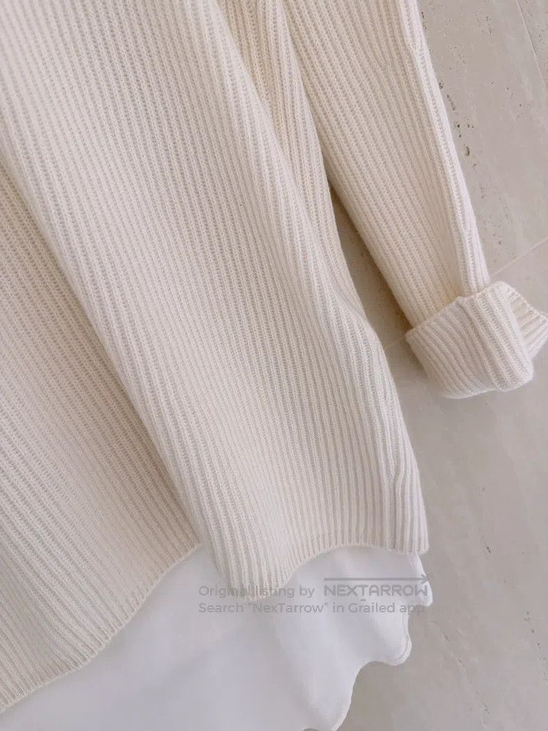 Brunello Cucinelli Brunello Cucinelli Pearl Flower Cashmere Dress Size XXS / US 00 / IT 34 - 5 Thumbnail