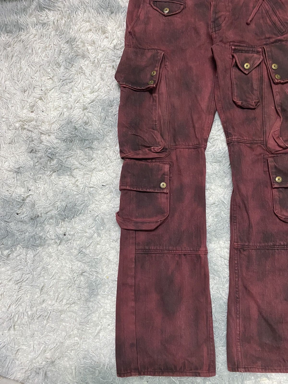 2000s NO ID FLARE MULTIPOCKET PANT RARE DESIGN