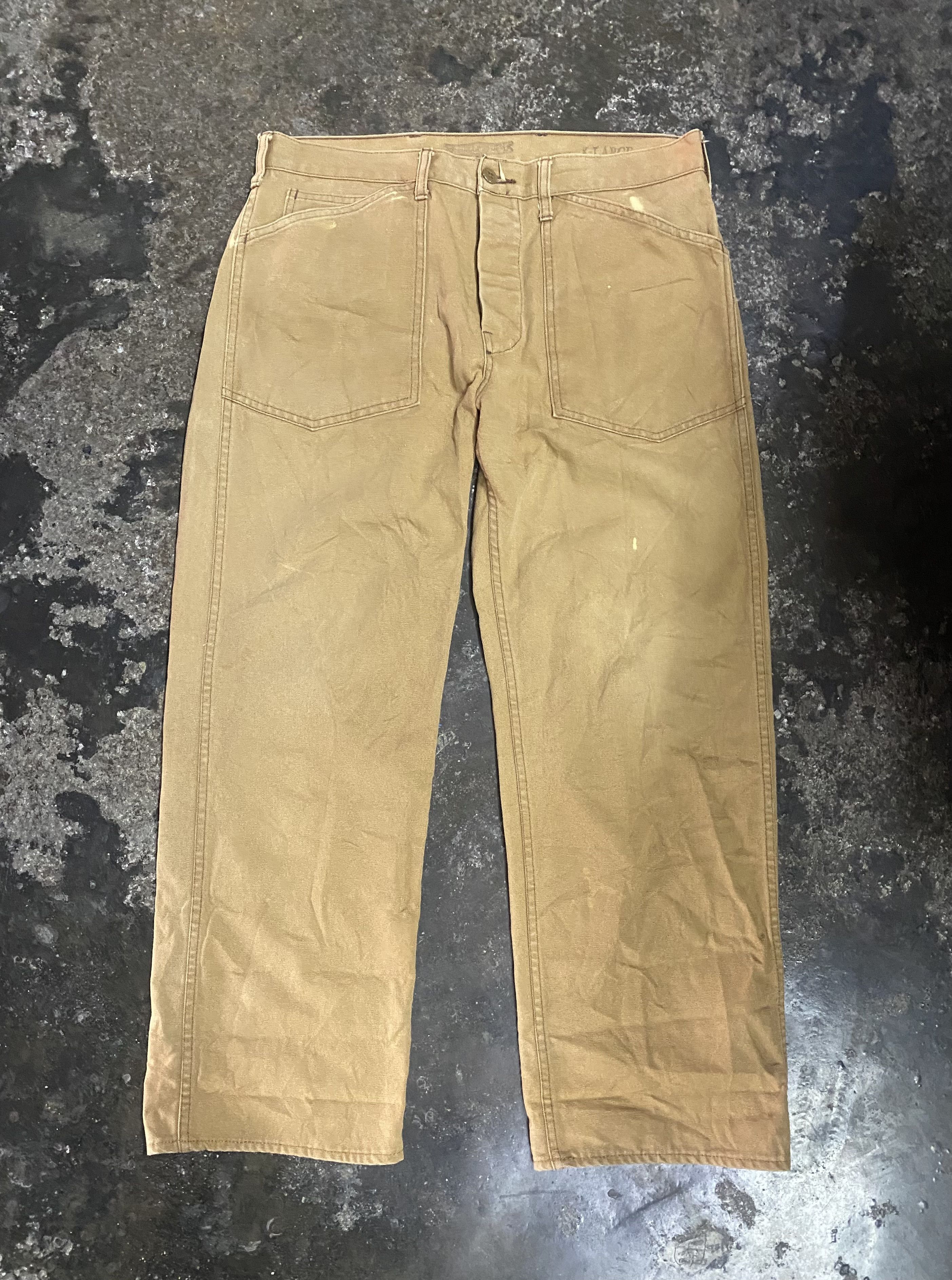 Sugar Cane Toyo Enterprise Sugar Cane Duck Canvas Denim Size US 36 / EU 52 - 1 Thumbnail
