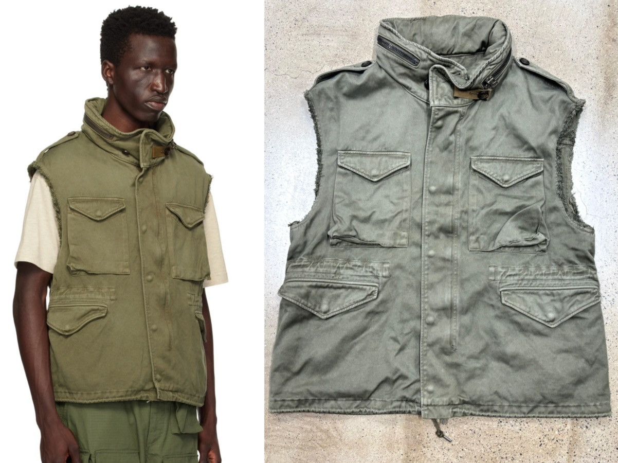 Visvim VISVIM 24SS BICKLE VEST M65 Olive size4 Size US XL / EU 56 / 4 - 1 Thumbnail