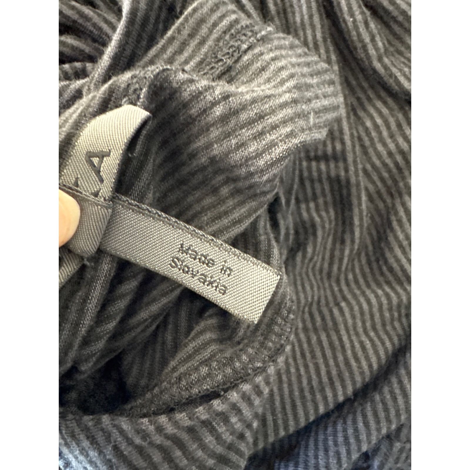 Other OSKA Gray Striped Scoop Neck Long Sleeve Tee Size 0 / Small Size XS / US 0-2 / IT 36-38 - 12 Thumbnail
