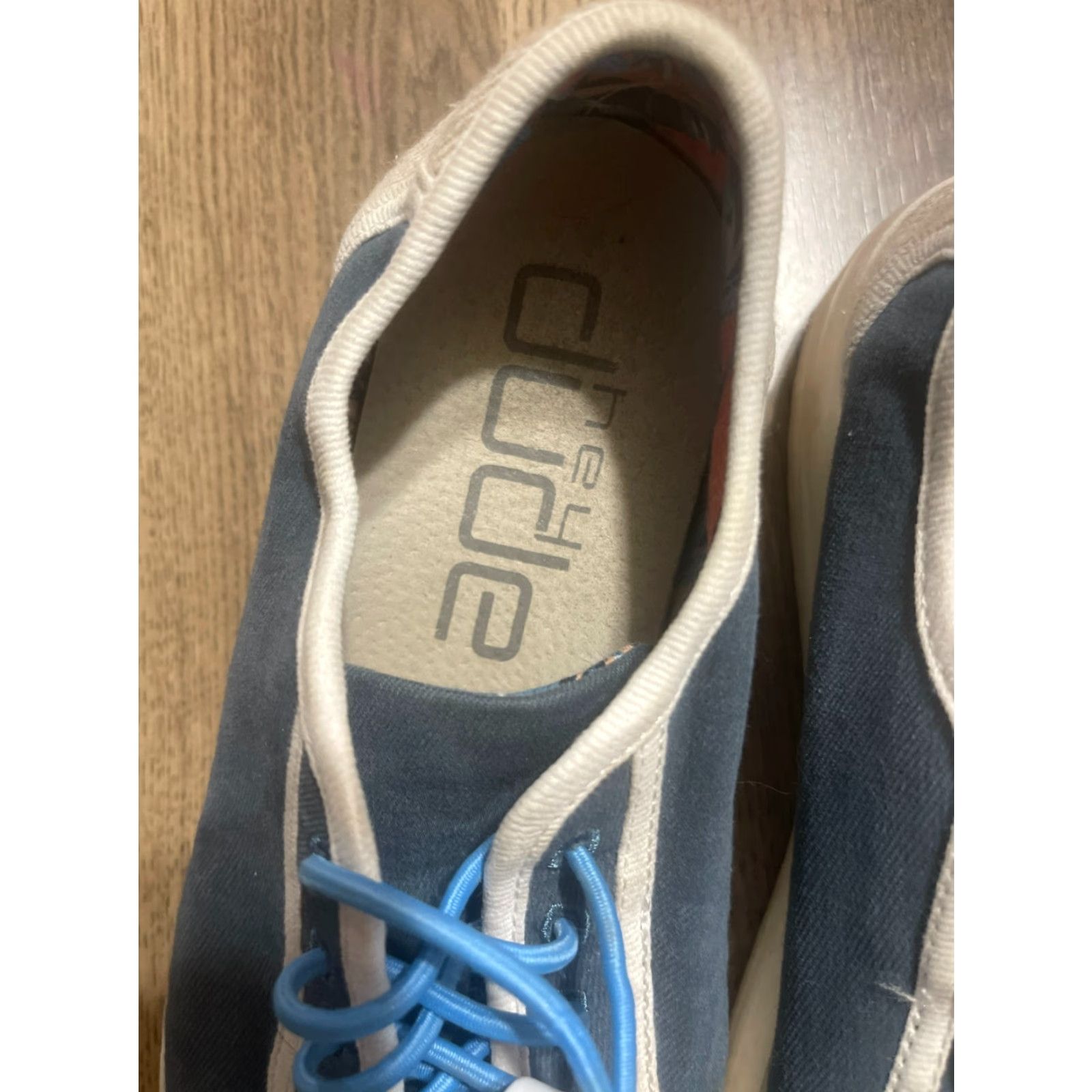 Vintage Hey Dude Shoes, Women’s Size 8, Blue, Lace Up, Casual Sneaker, Flat Size US 8 / IT 38 - 2 Thumbnail