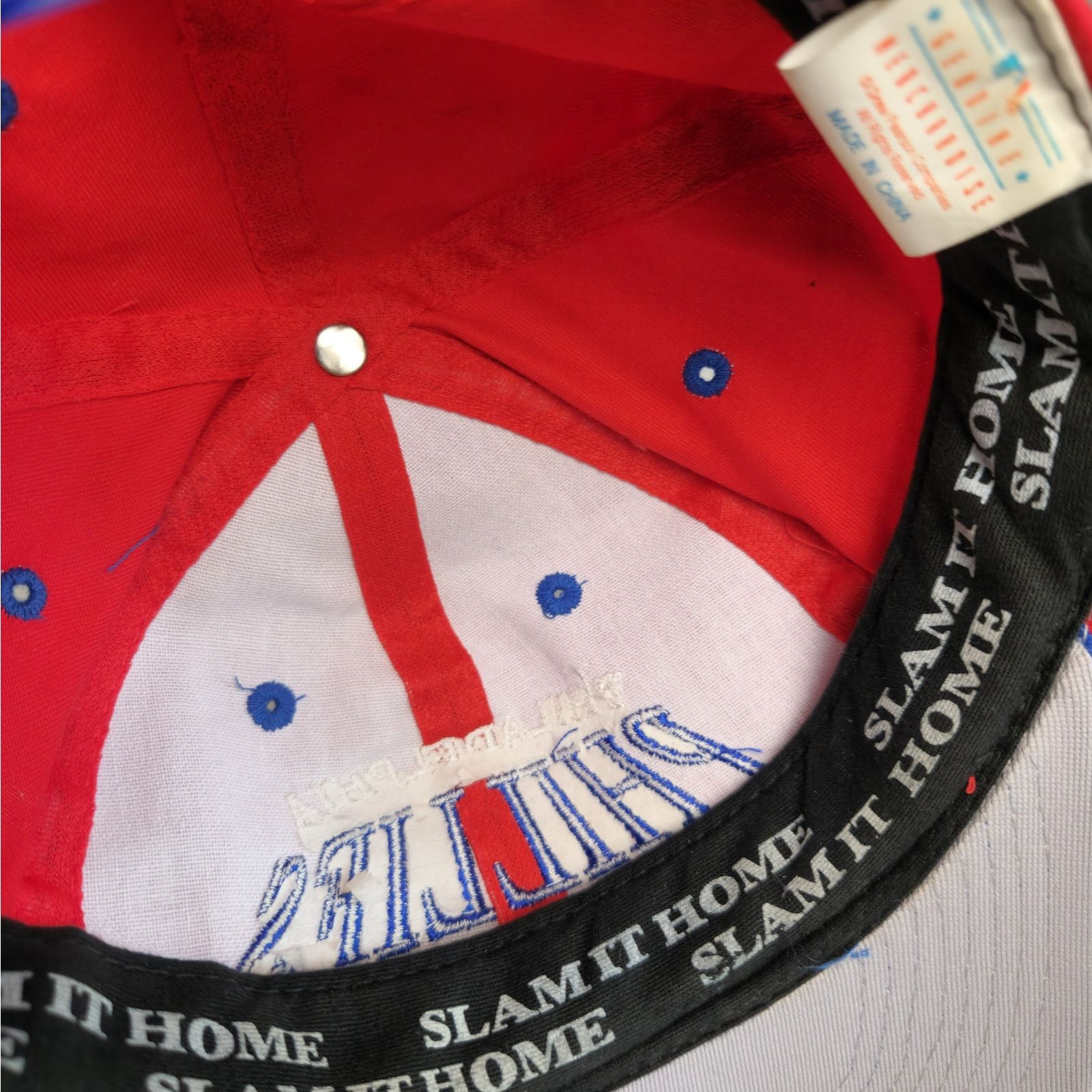 Vintage Phillies Baseball Hat Signed Terry Francona Snapback Vintage Size ONE SIZE - 8 Thumbnail
