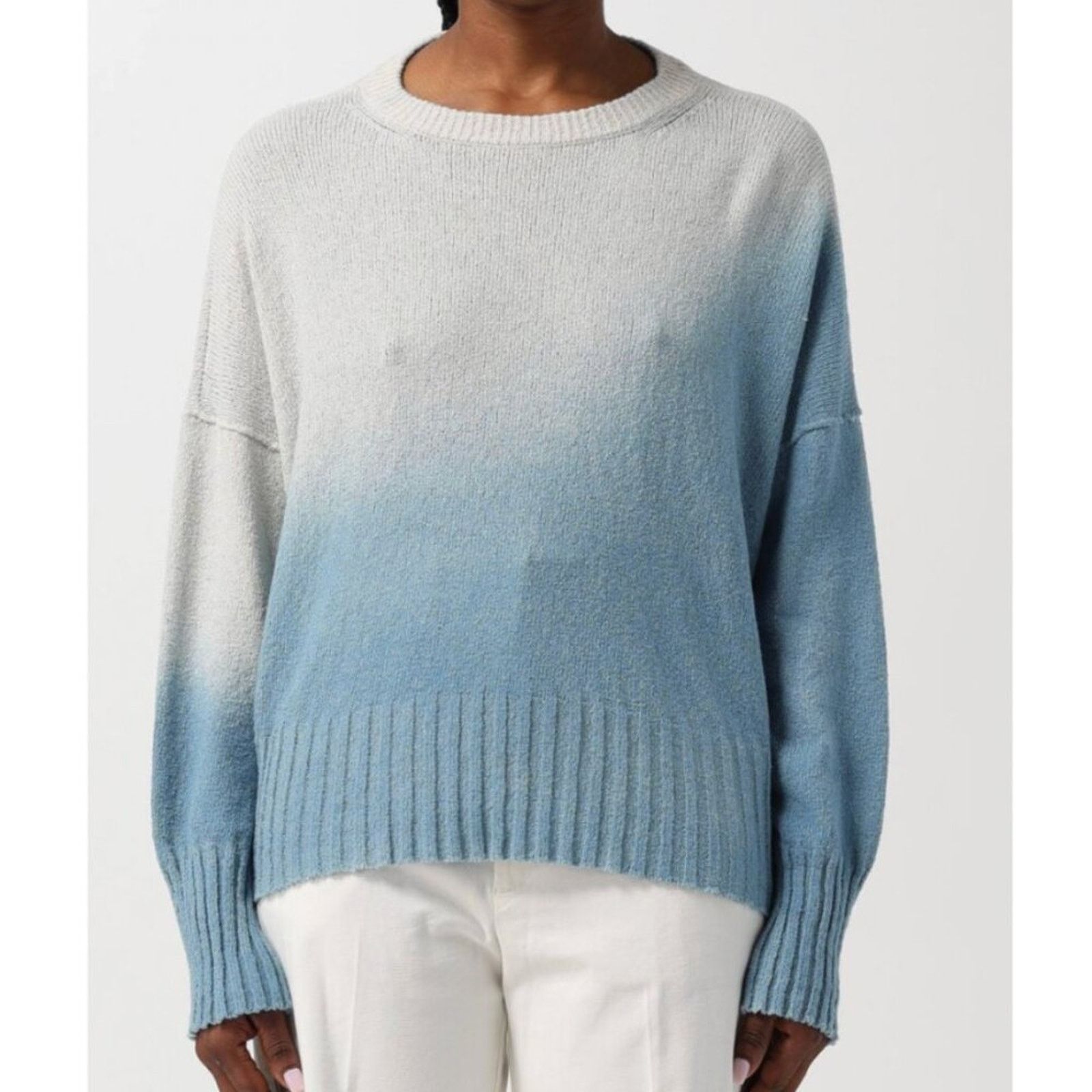 Avant Toi NWT Avant Toi Ombre Sweater Blue Cashmere Knit Italy XS Size XS / US 0-2 / IT 36-38 - 1 Thumbnail