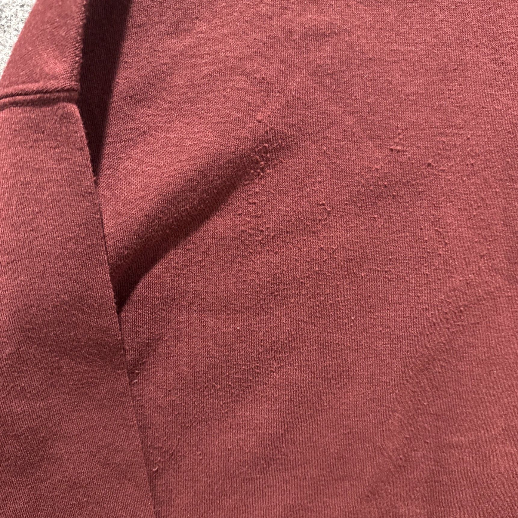 Vintage VINTAGE AC/DC Women’s Long Sleeve Pullover Crewneck Sweatshirt Burgundy Red XL Womens Rare READ DESC Size XL / US 12-14 / IT 48-50 - 8 Thumbnail