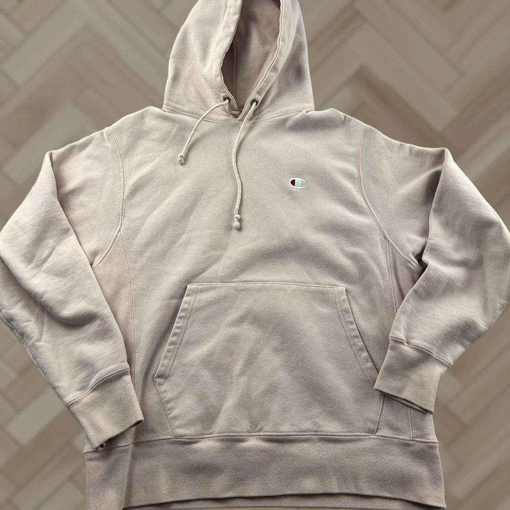 Champion Champion Reverse Weave Hoodie Pullover Men Medium Pink Sweatshirt Size US M / EU 48-50 / 2 - 1 Thumbnail